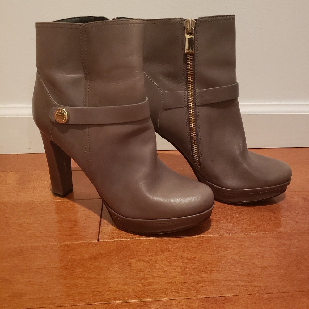 Furla platform booties